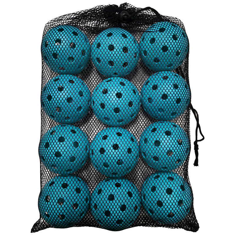 Plastic Pickleball Holed Balls 12 PCs