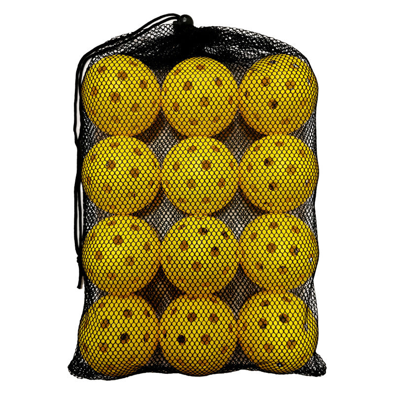 Plastic Pickleball Holed Balls 12 PCs