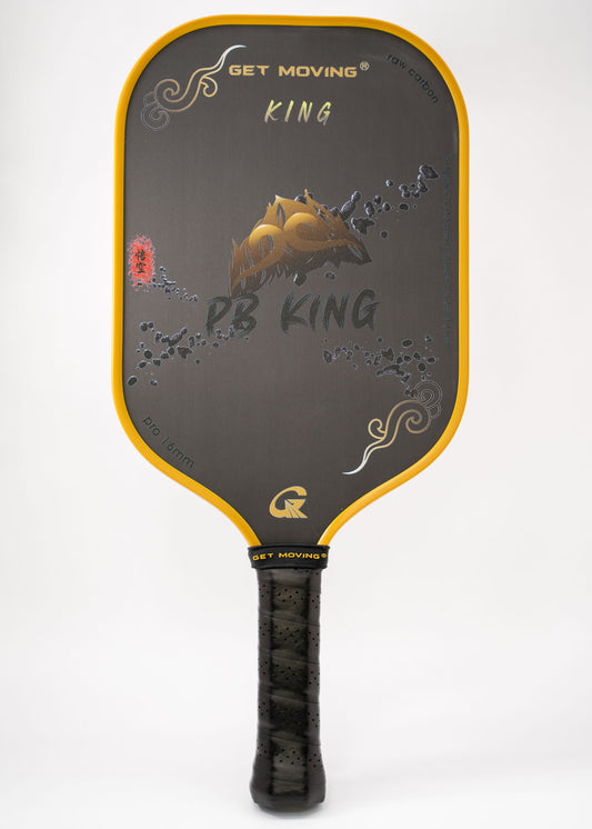 PB King 16MM Pickleball Paddle – Gold Edition